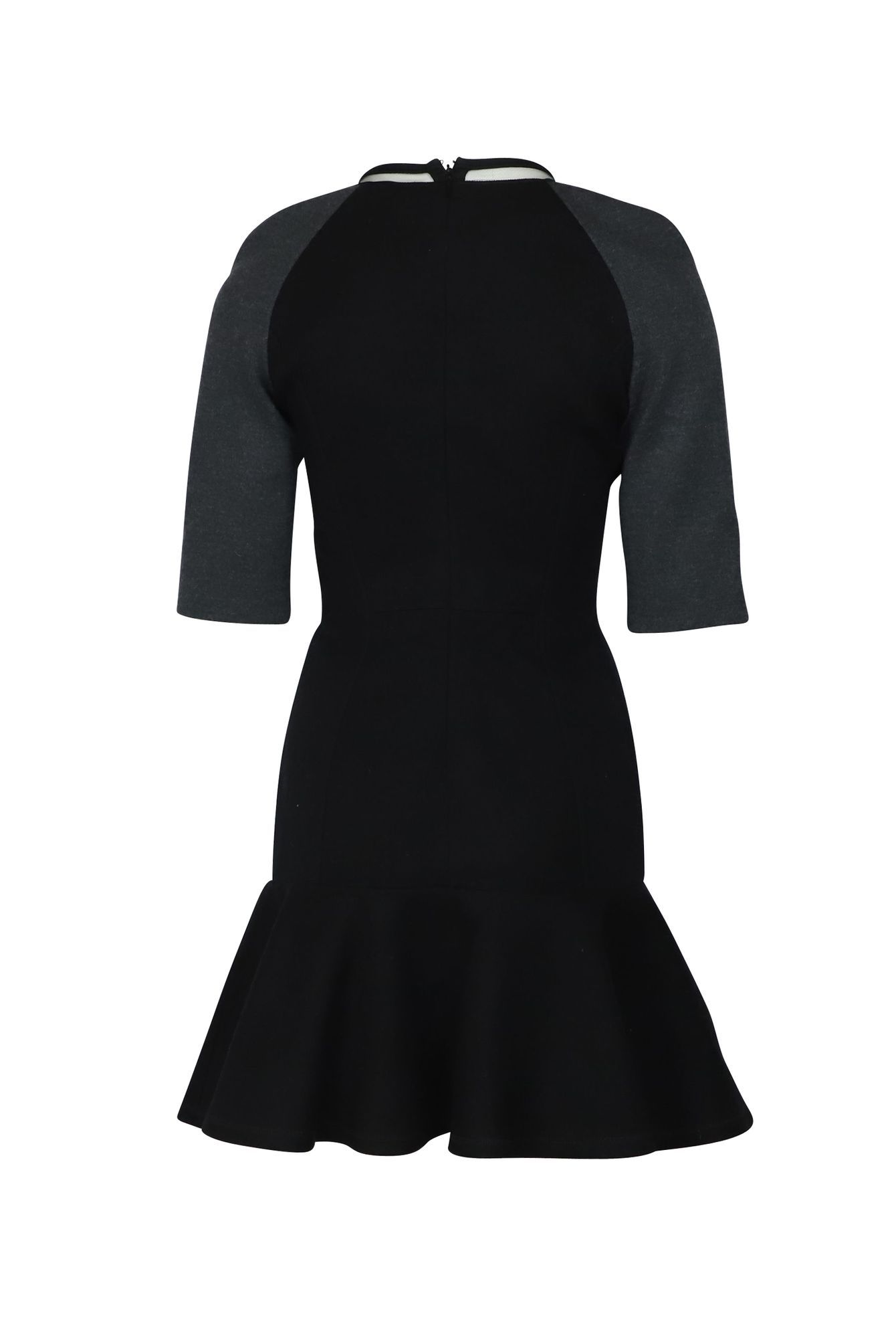 Fendi Preloved Mini Dress in Black Wool