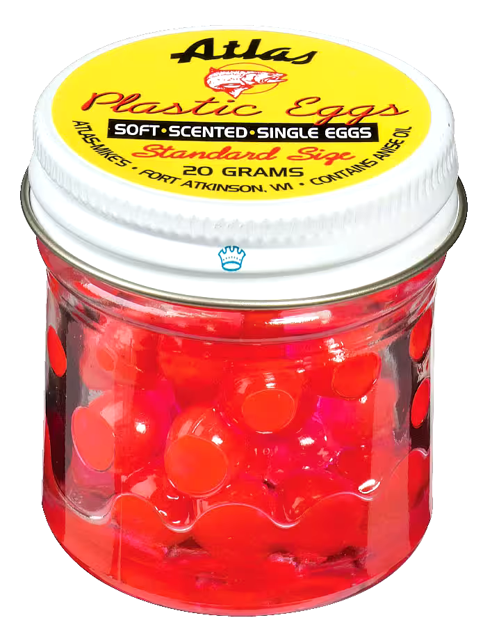 Atlas Mikes Standard Plastic Eggs, 20-g