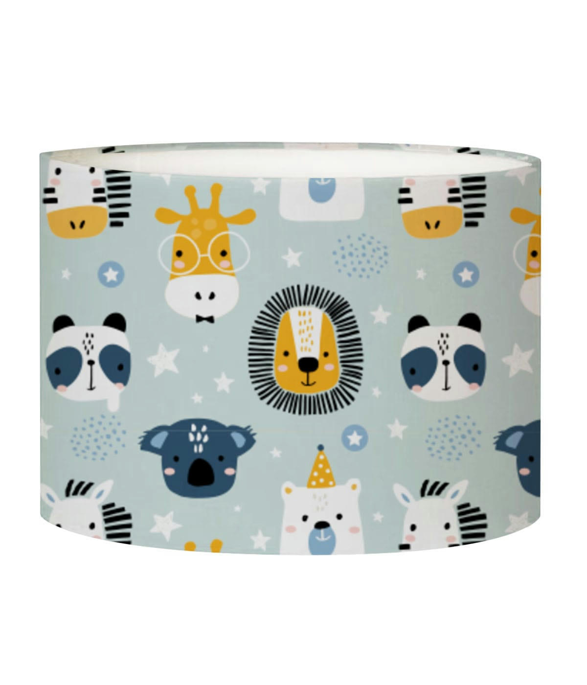 ENFANT - Abat-jour lampadaire enfant  Savane Petit Bleu D: 45 x H: 25