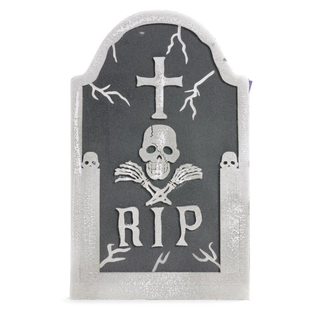 Décoration Halloween pierre tombale