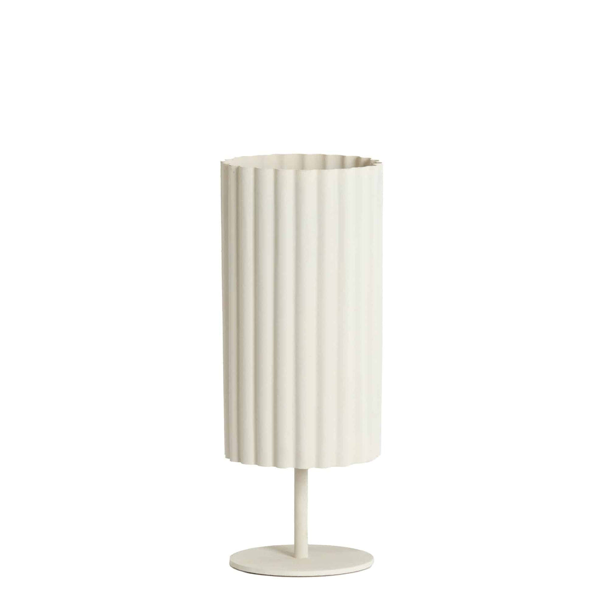 Light & Living tafellamp Ardales - wit - Ø16cm