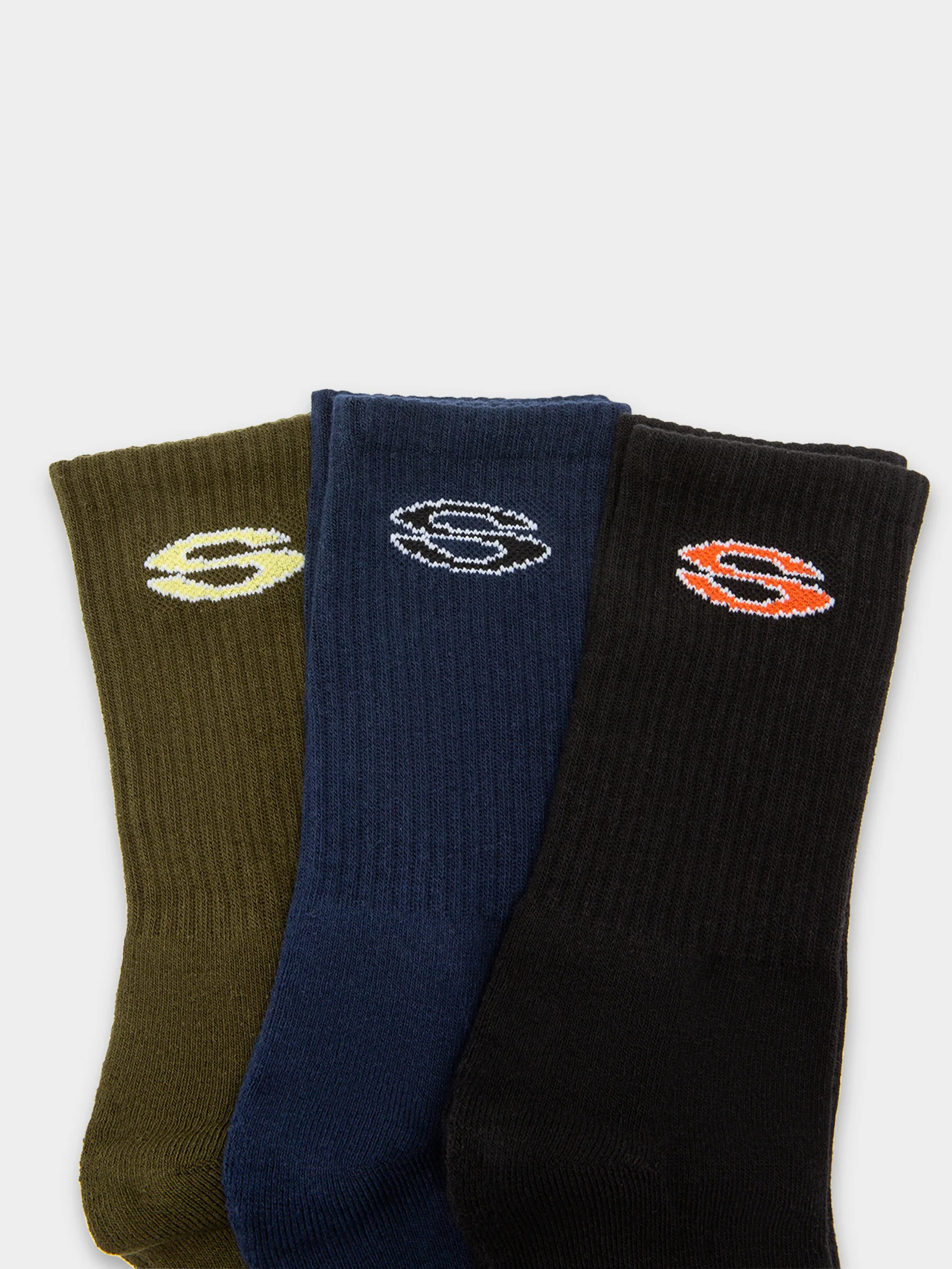 3 Pairs of Mens 1992 Team Crew Socks