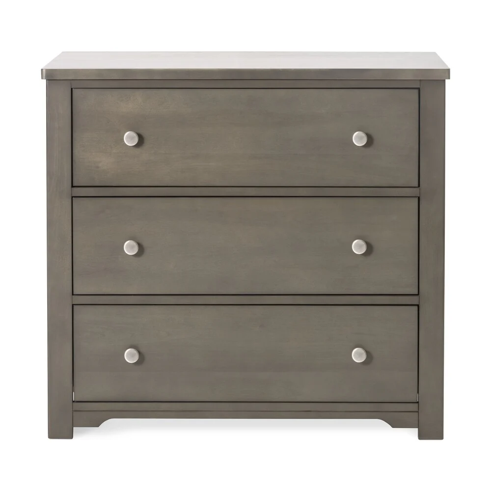 Forever Eclectic Harmony 3-Drawer Dresser with Dressing Kit-Dapper Gray