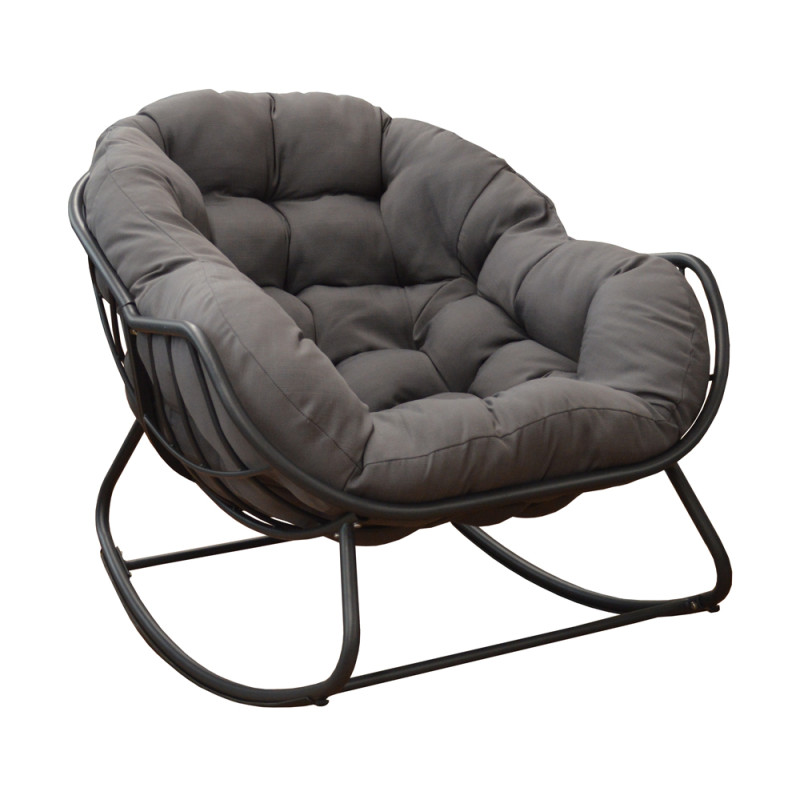 Rocking chair Royal II gris