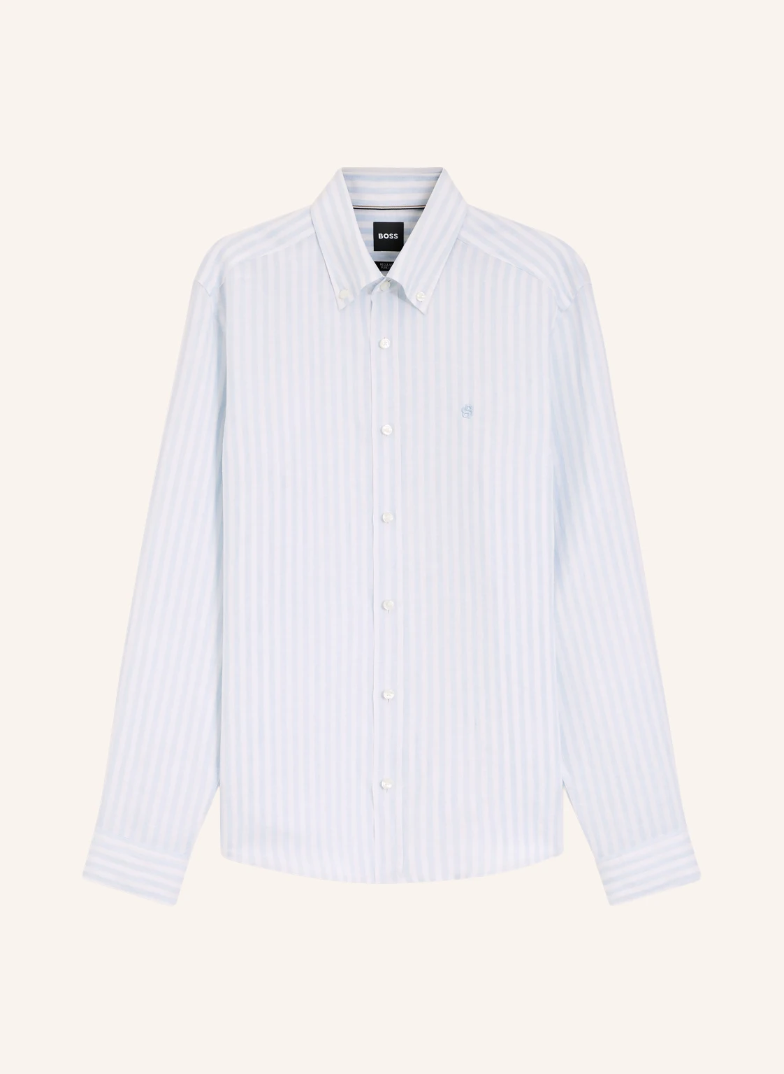 BOSS Leinenhemd LIAM Regular Fit