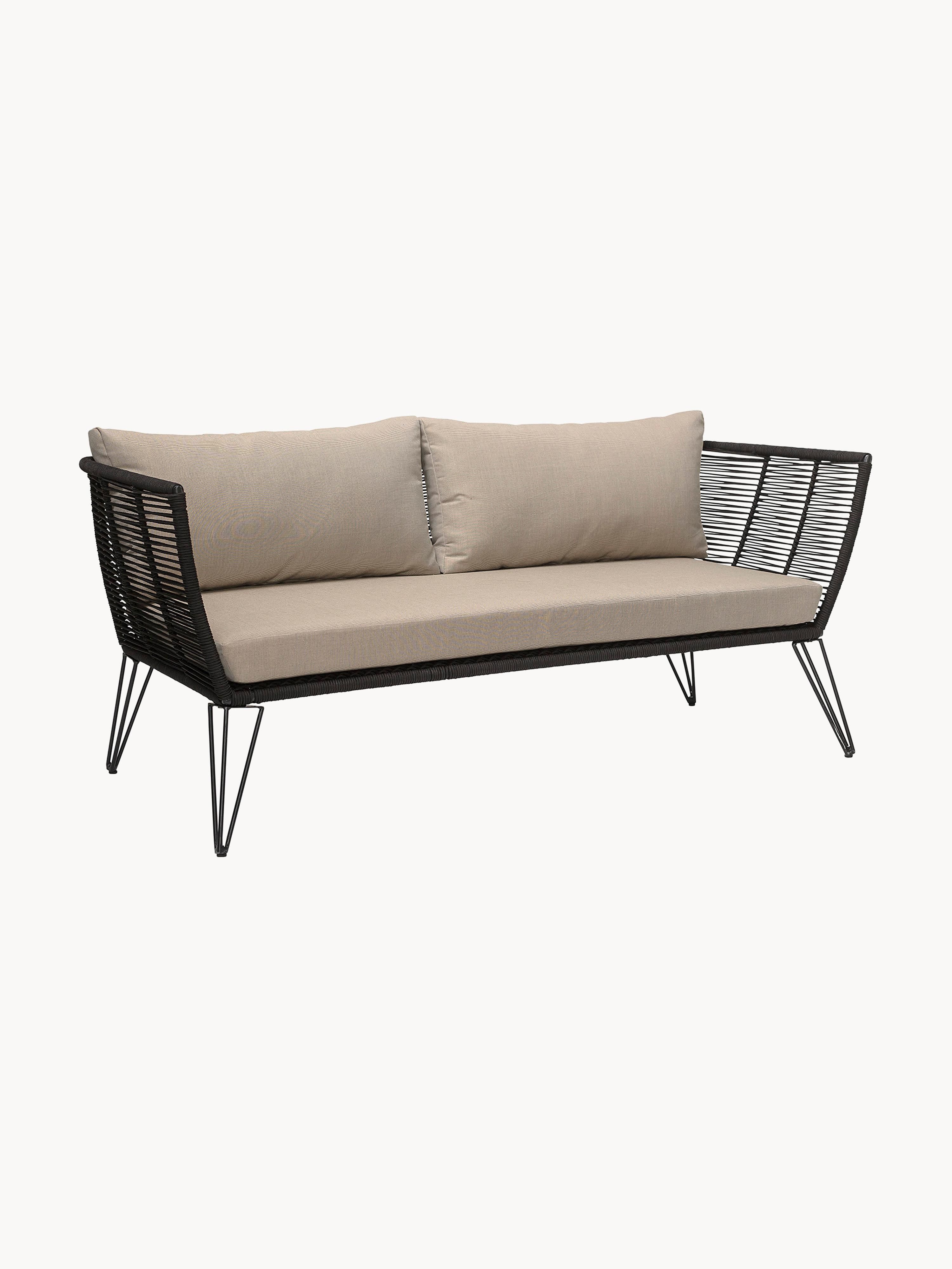 Garten-Loungesofa Mundo mit Kunststoff-Geflecht (2-Sitzer)
