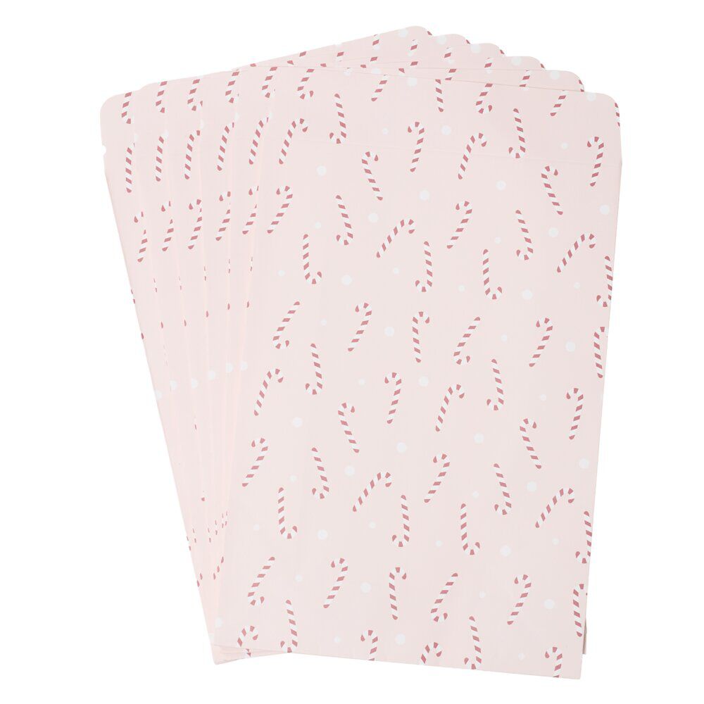 Enveloppe cadeaux de No&euml;l Candy roses x6