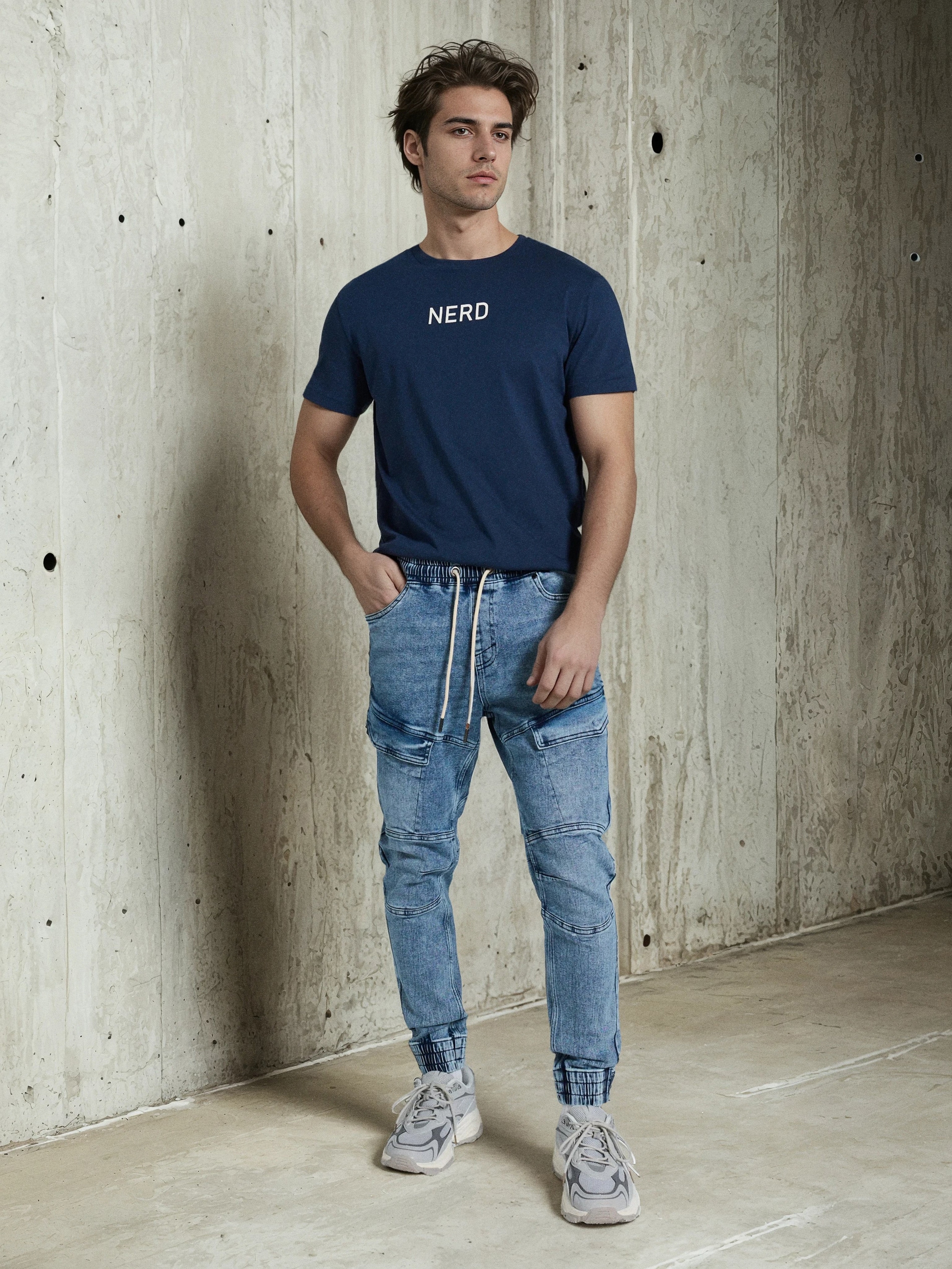 Spodnie jogger slim fit