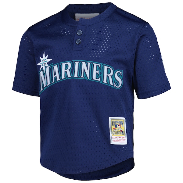 Ken Griffey Jr. Seattle Mariners Preschool Cooperstown Collection Mesh Batting Practice Jersey - Navy