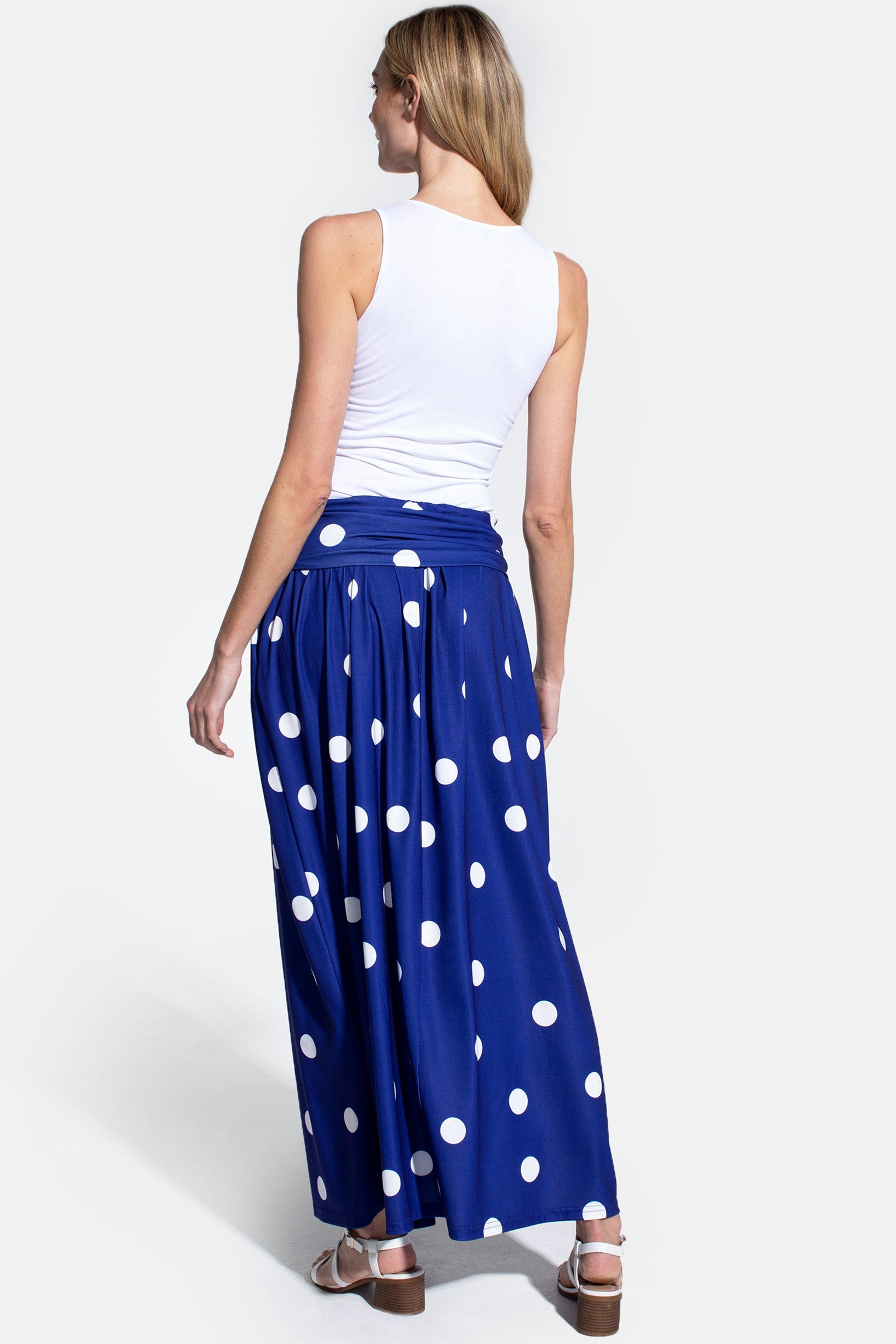 Hot Squash Roll Top Maxi Skirt