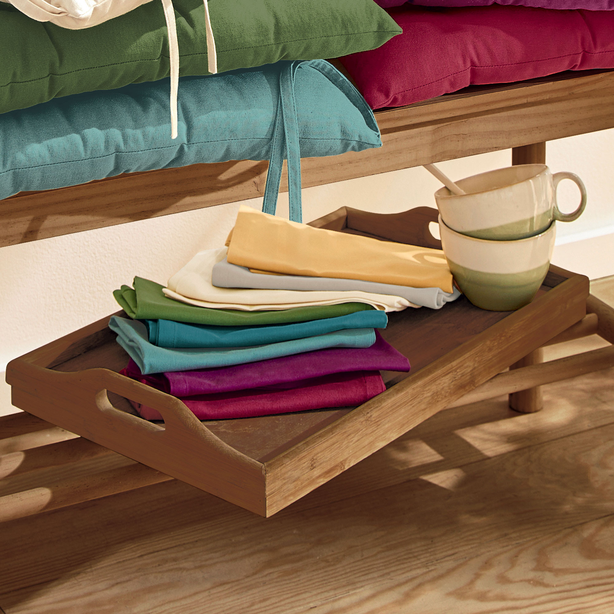 Lot de 4 serviettes de tableCouleurs de table