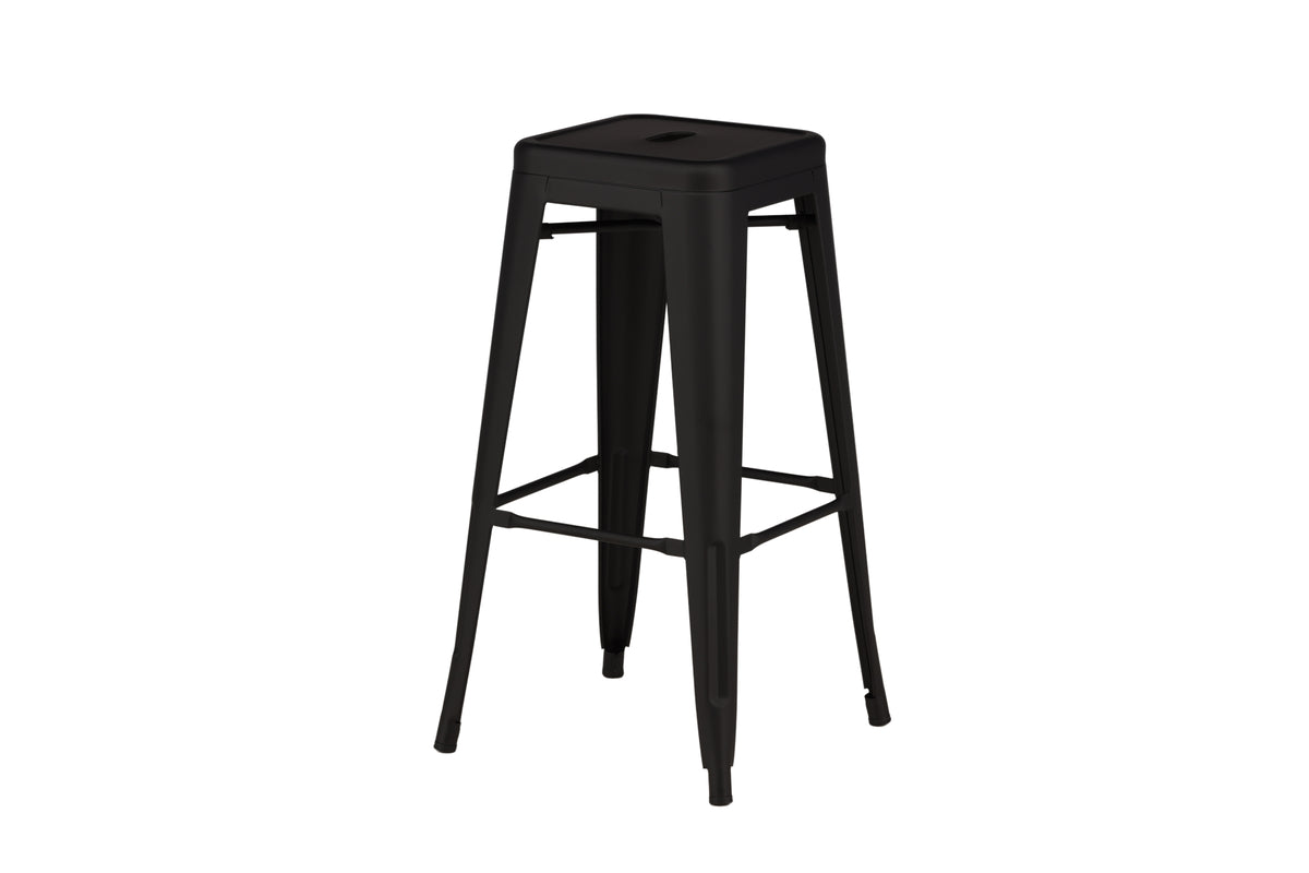 Rebellenclub Barkruk Andros - Set van 4 - Zwart