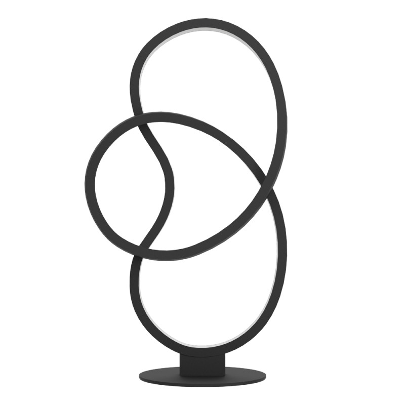 Lampe de table LED Gianella noire 14,5 W EGLO