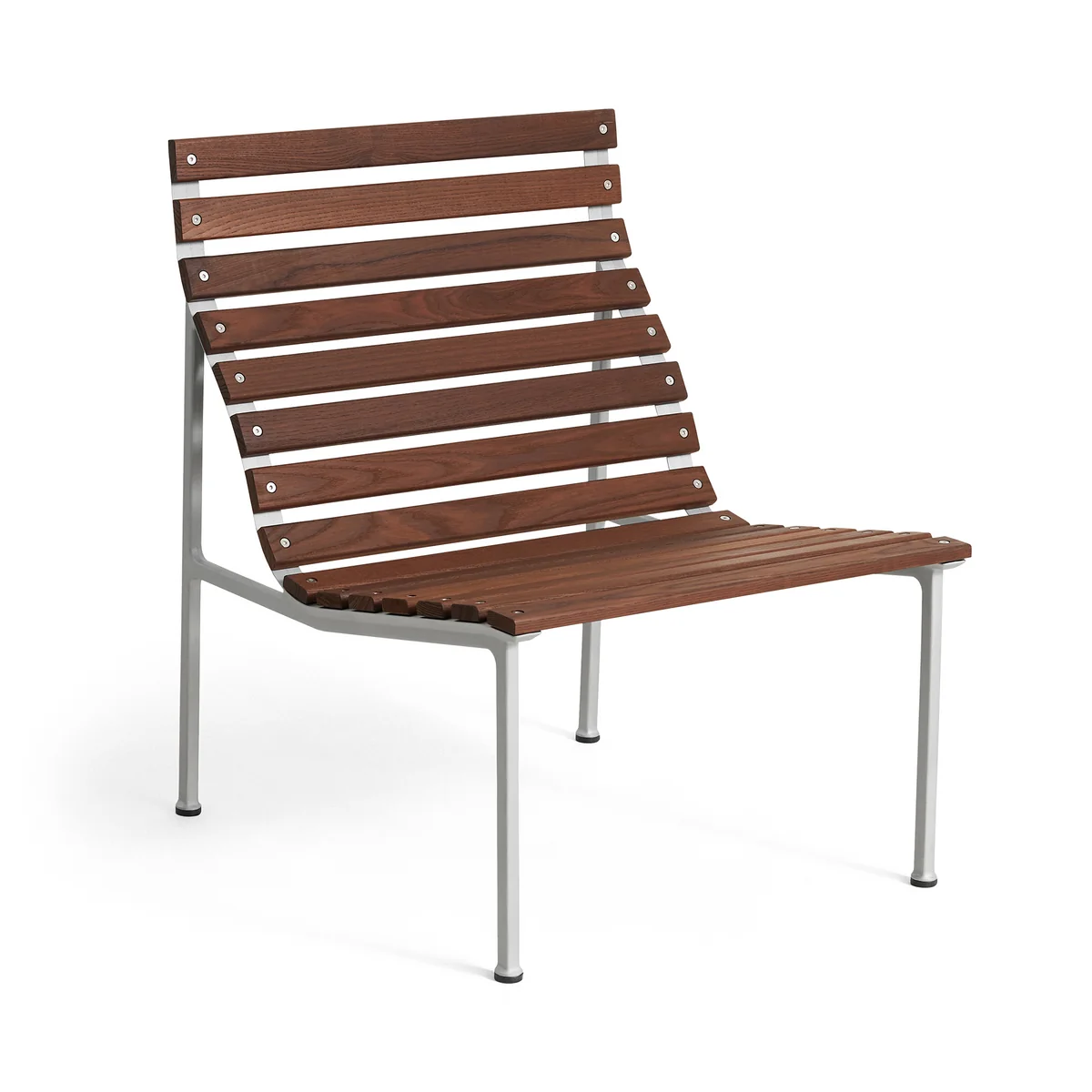 HAY - Traverse Outdoor Lounge Stuhl, Aluminium / Esche geölt