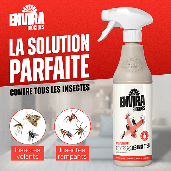 Envira Pack Hygiène Multipack - Nettoyage Rapide et Efficace 3X500ML