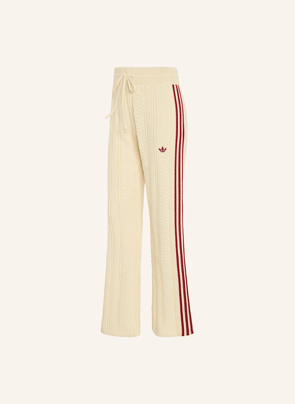 adidas Originals Strickhose SST WIDE LEG mit Galonstreifen