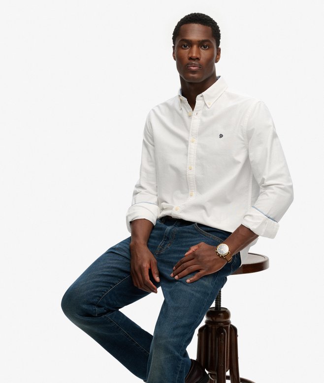 Preppy Oxford Long Sleeve Shirt