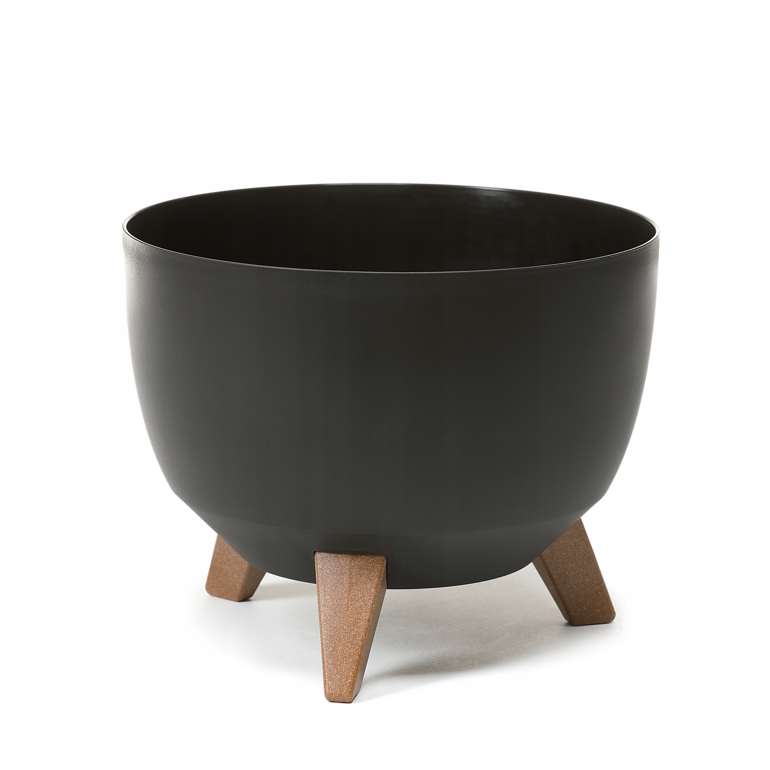 Kadax Doniczka Donica 24cm Wkład Osłonka Czarna