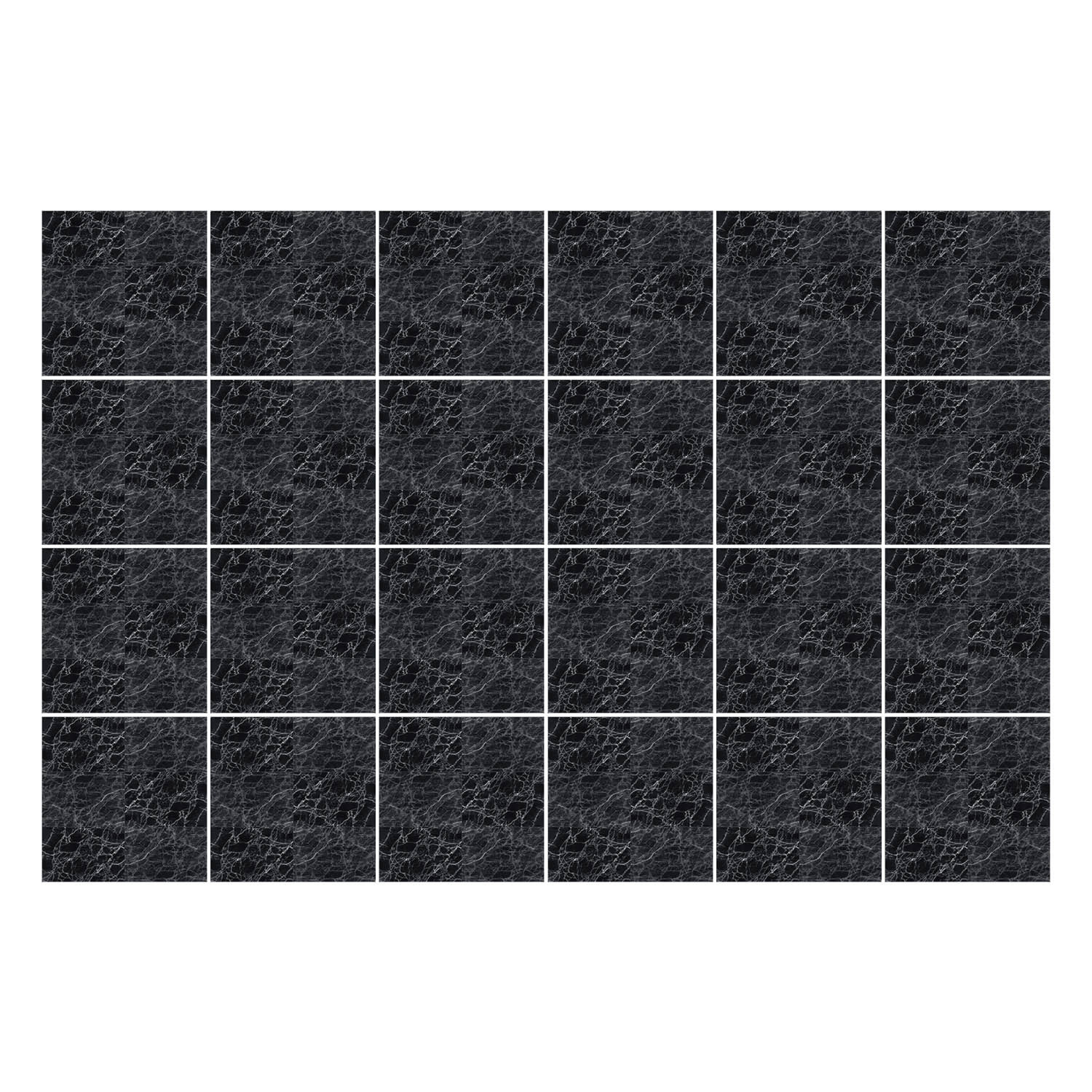 Naklejki na kafelki 10x10 cm Abstrakcyjna struktura 3D 24 szt.