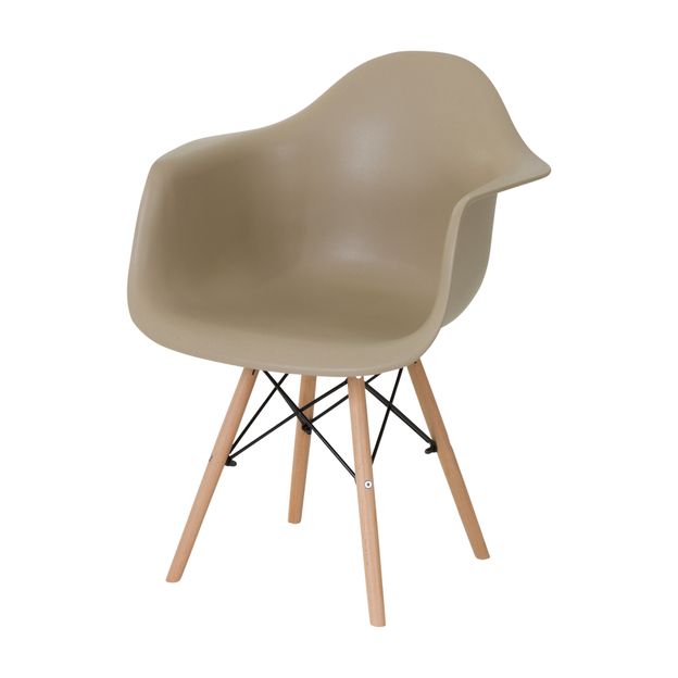 CADEIRA COM BRAÇOS EASY WOOD