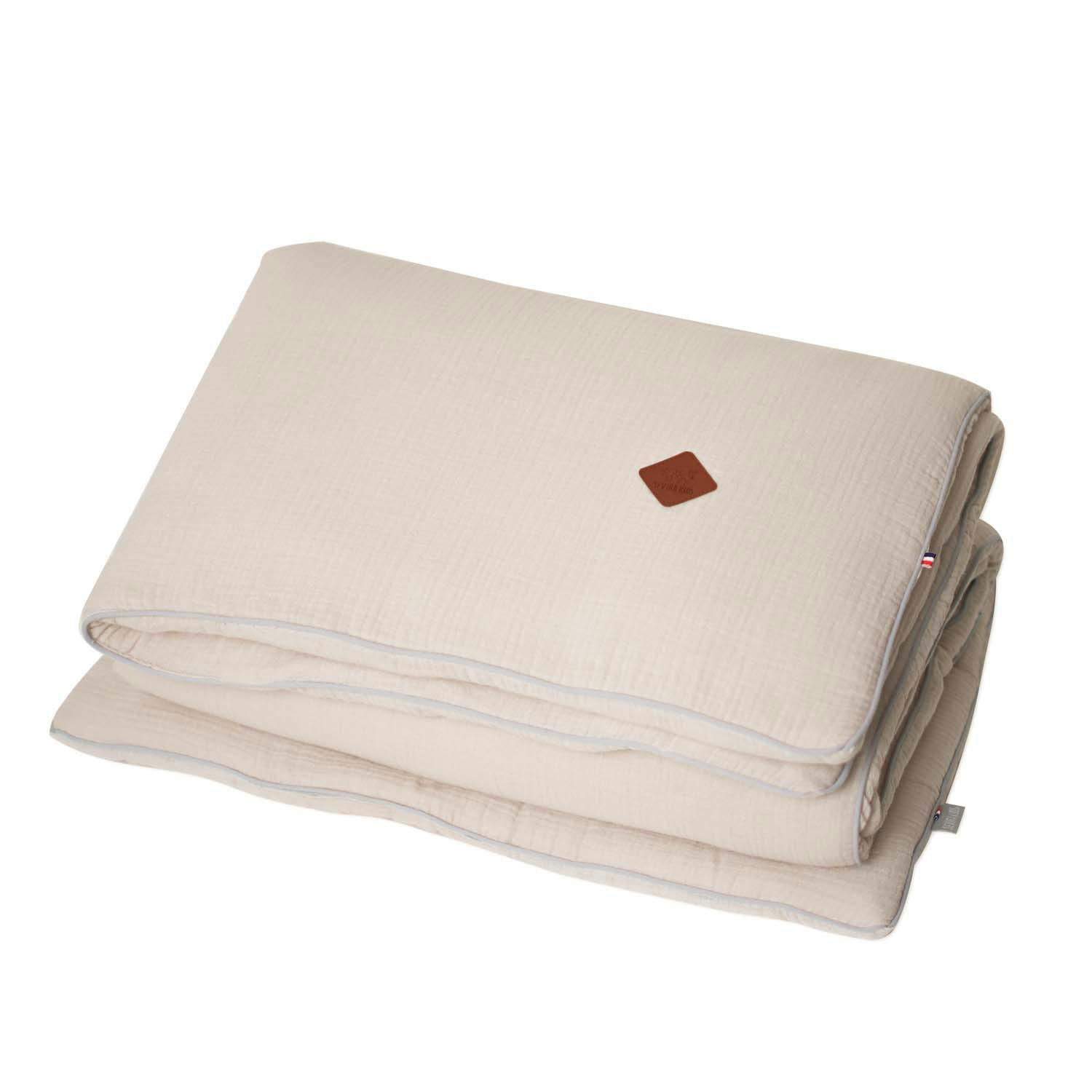 JEANNE - Housse de couette en gaze de coton  80x120cm