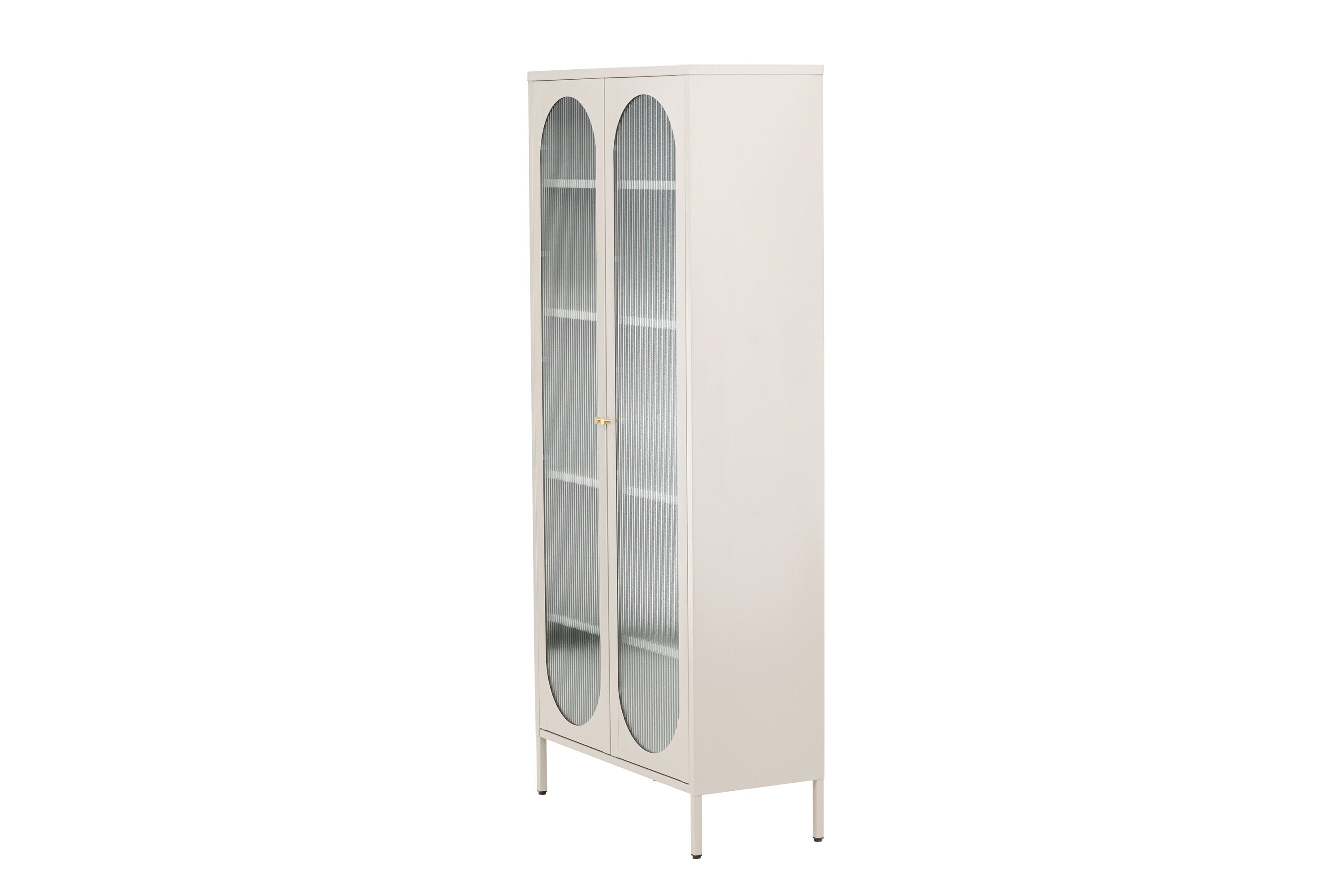Rebellenclub Makani Vitrinekast 180x80cm - Greige