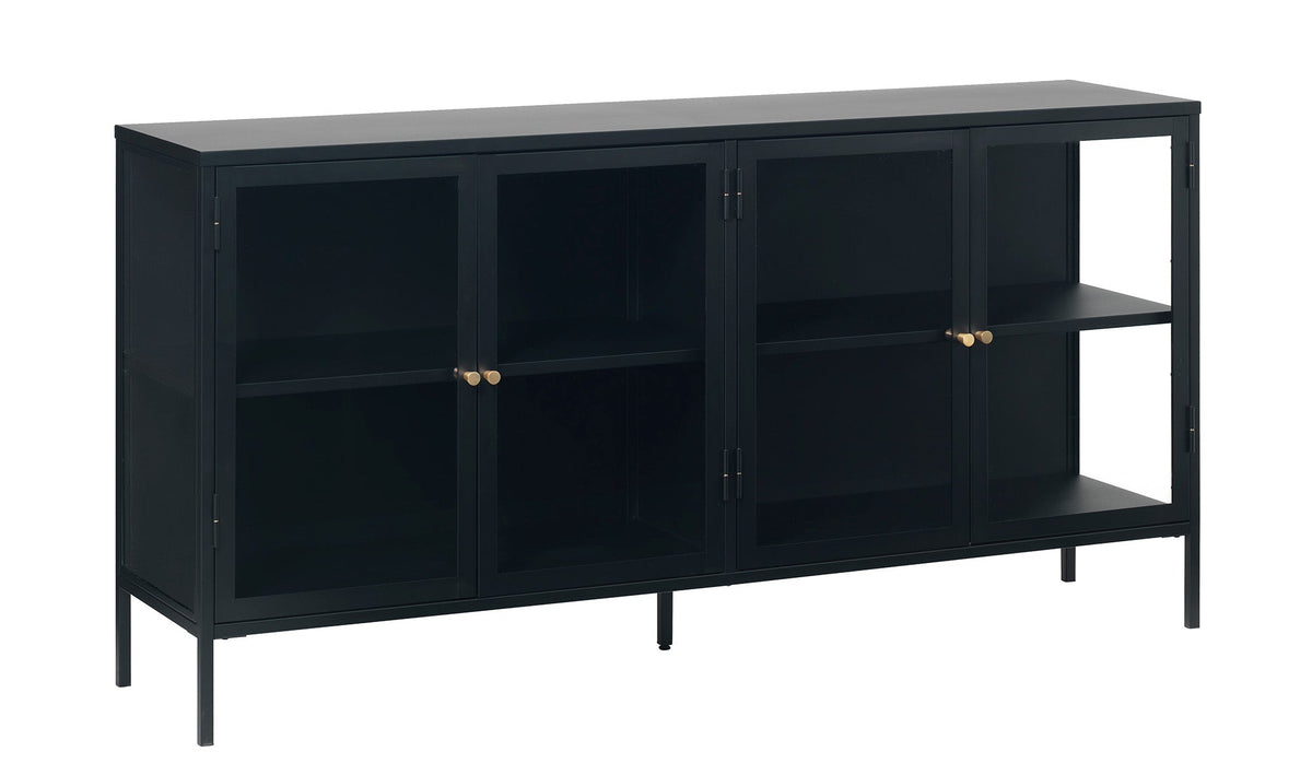 Rebellenclub Dressoir Nimbin - 170 x 85 cm - Zwart
