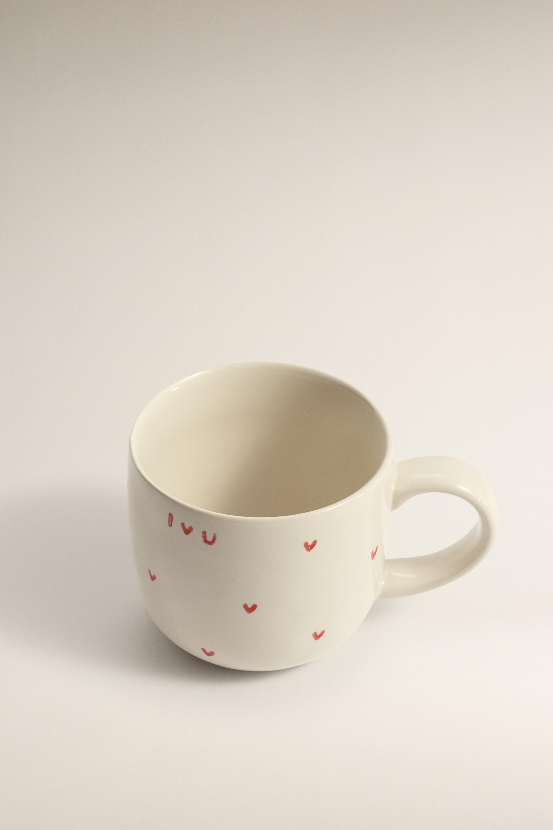 Taza corazones