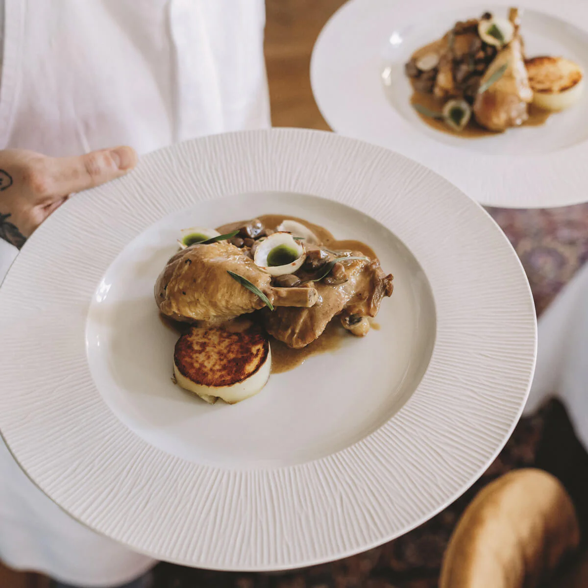 Assiette à dessert