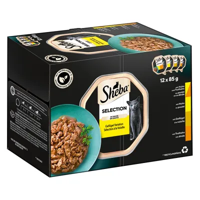 96 x 85g Sheba Tray Multipacks