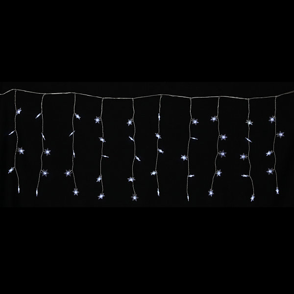 Guirlande électrique Banniere 60 Led flocons
