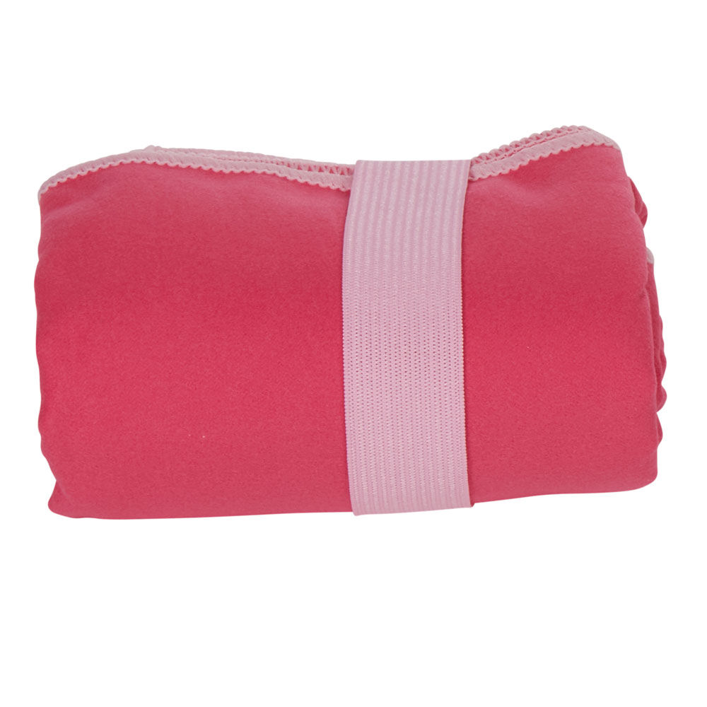 Serviette microfibre rose 60 x 85 cm