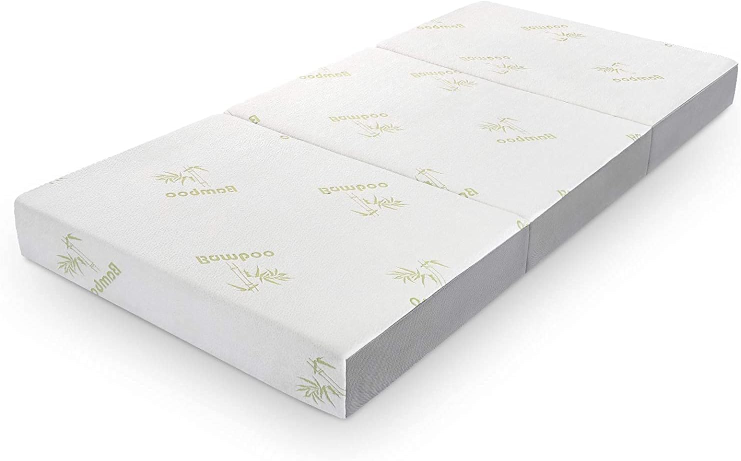 Inofia 6 Inch Folding Mattress, Trifold Memory Foam RV Mattress with Ultra Soft Removable Cover, Foldable & Portable for Camper/Truck/Trailer/Guest Bed, Short Queen Size (74 x 60 x 6)
