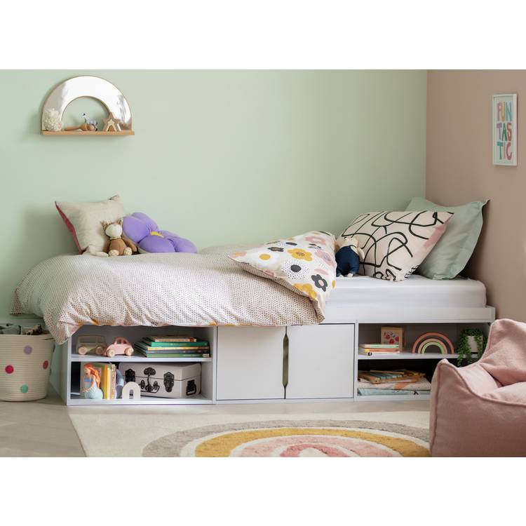 Habitat Frida Storage Cabin Bed - White