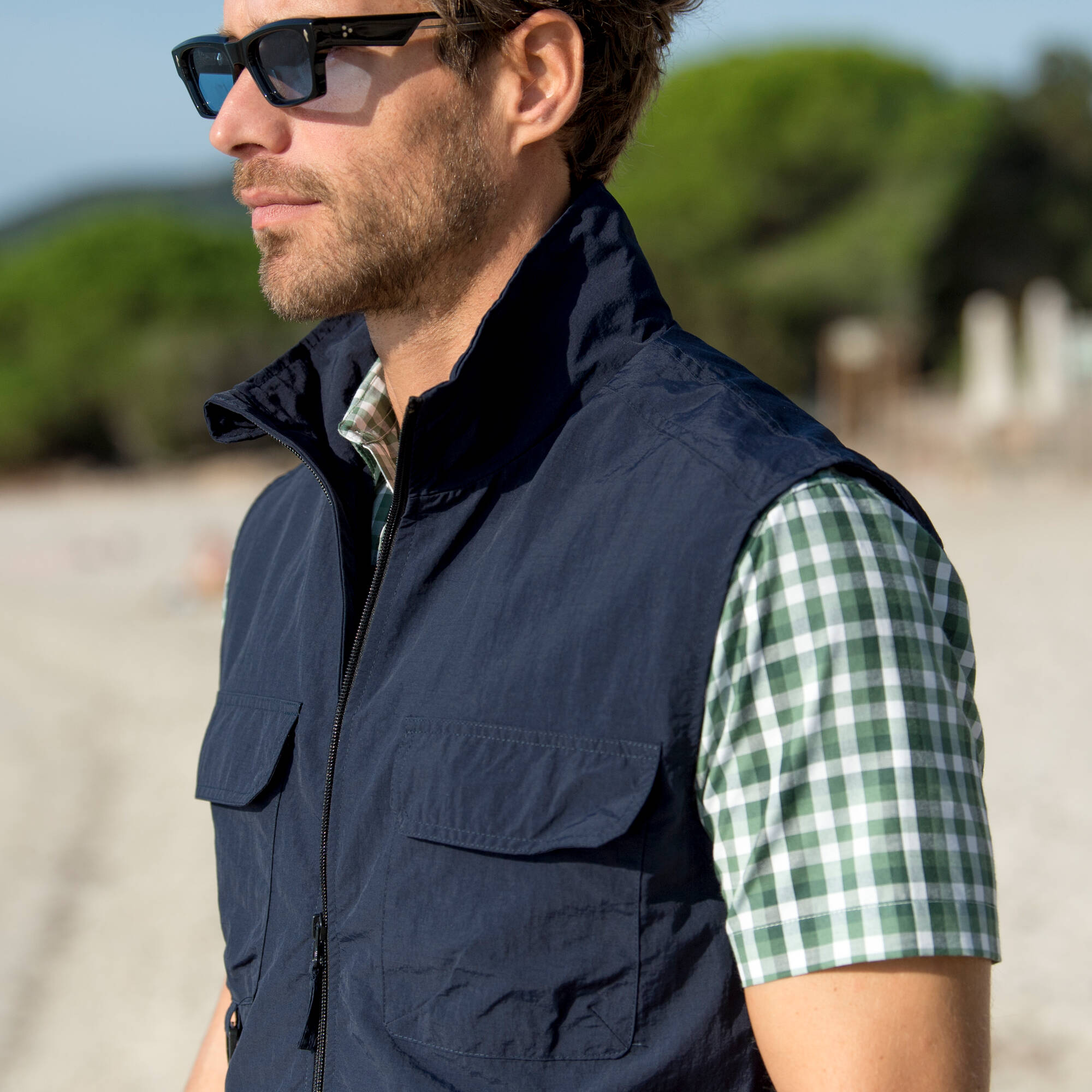 Gilet multipoches sans manches