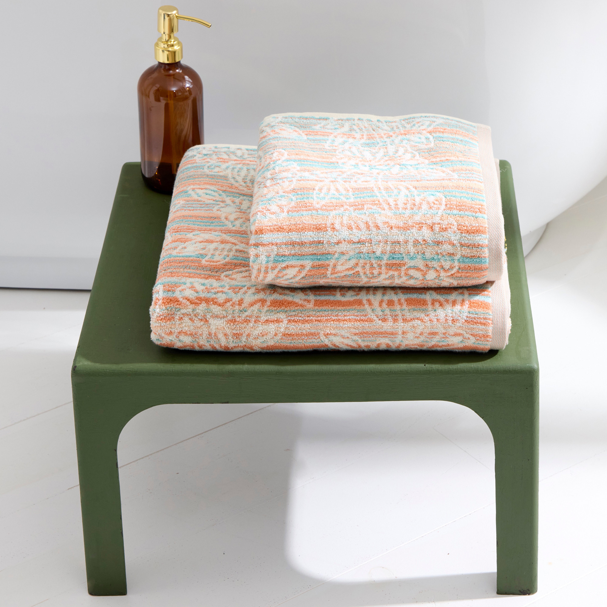 Serviette de bain jacquardVibration