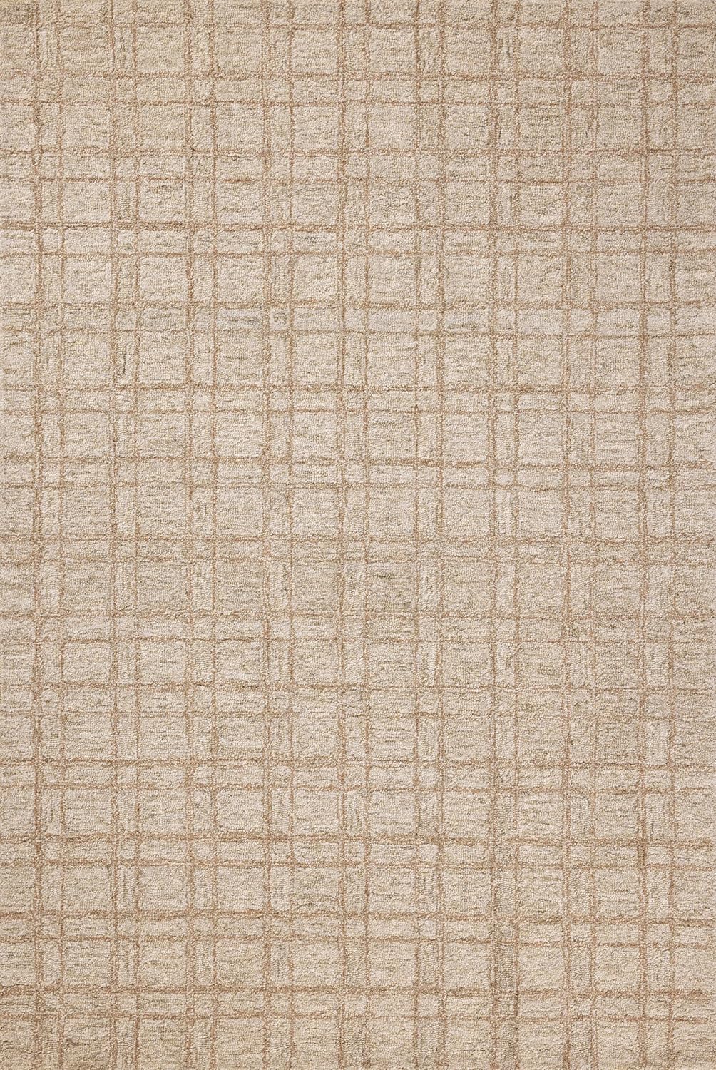 Loloi Chris Loves Julia Polly Collection POL-10 Khaki/Sand 7'-9 x 9'-9 Area Rug