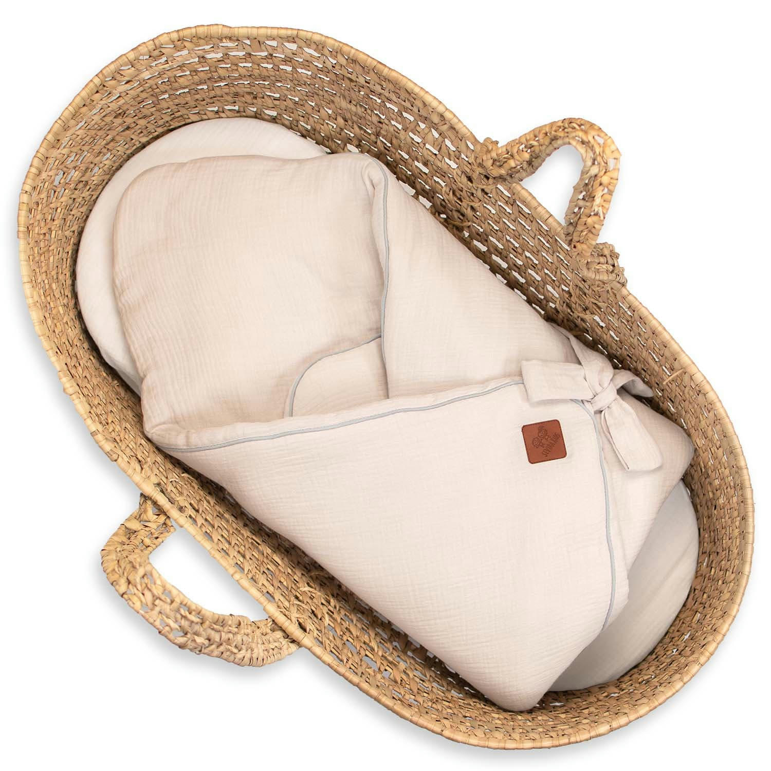 JEANNE - Gigoteuse d'emmaillotage en gaze de coton  100% coton