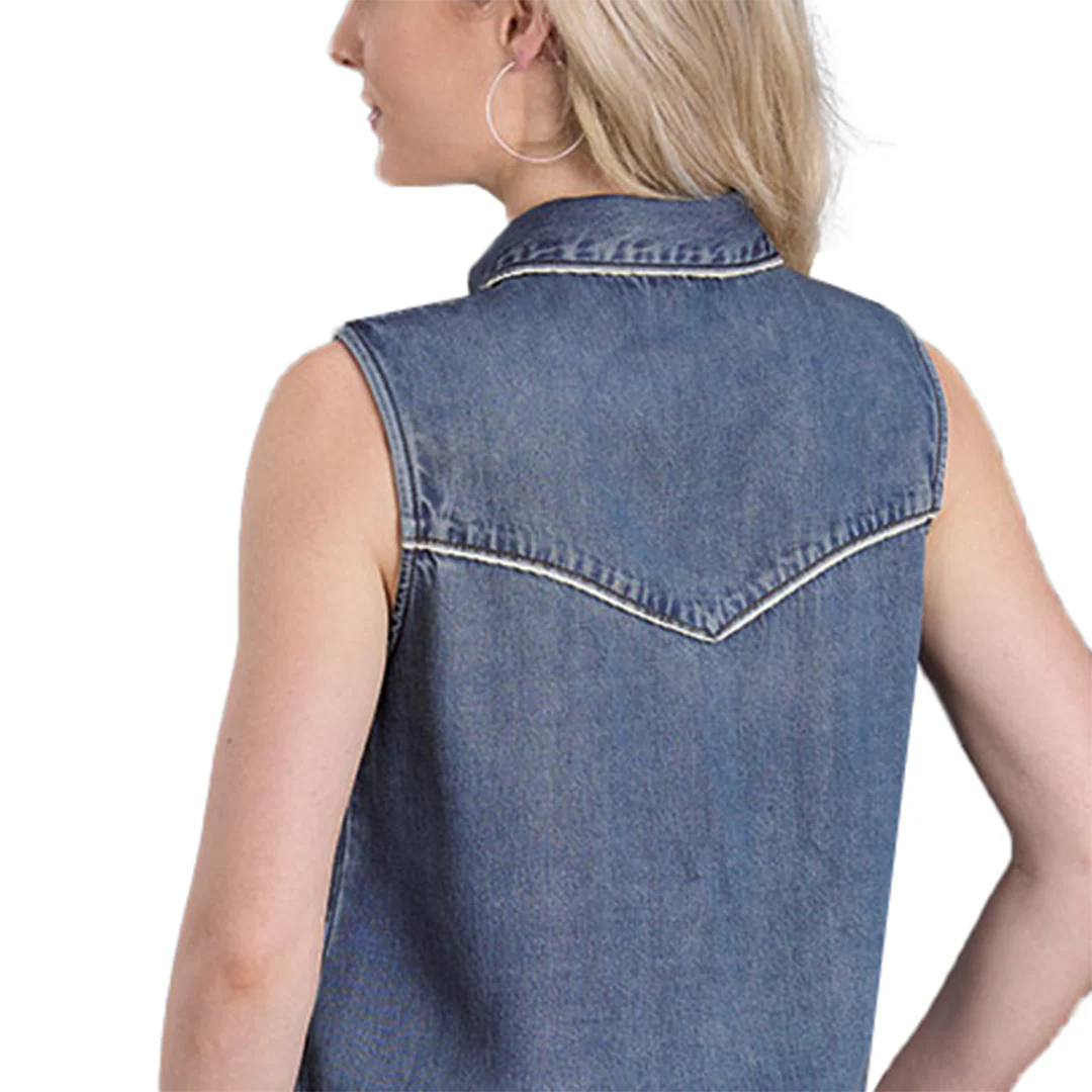 Женская рубашка Stetson в западном стиле с коротким рукавом