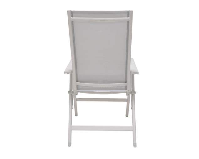 Frankie Folding Recliner Chair - Bone