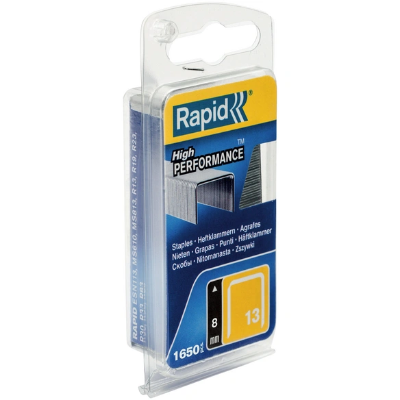 Tackerklammern, 8 mm, Heftklammer Typ 13, 1600 St., in Blisterverpackung
