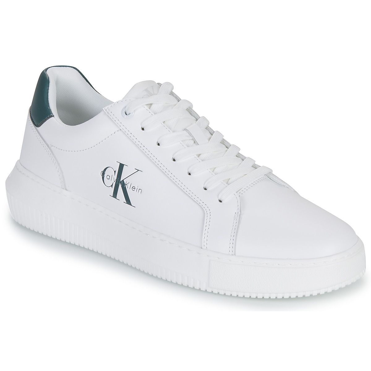Calvin Klein Jeans - CHUNKY CUPSOLE MONO LTH - White / Marine
