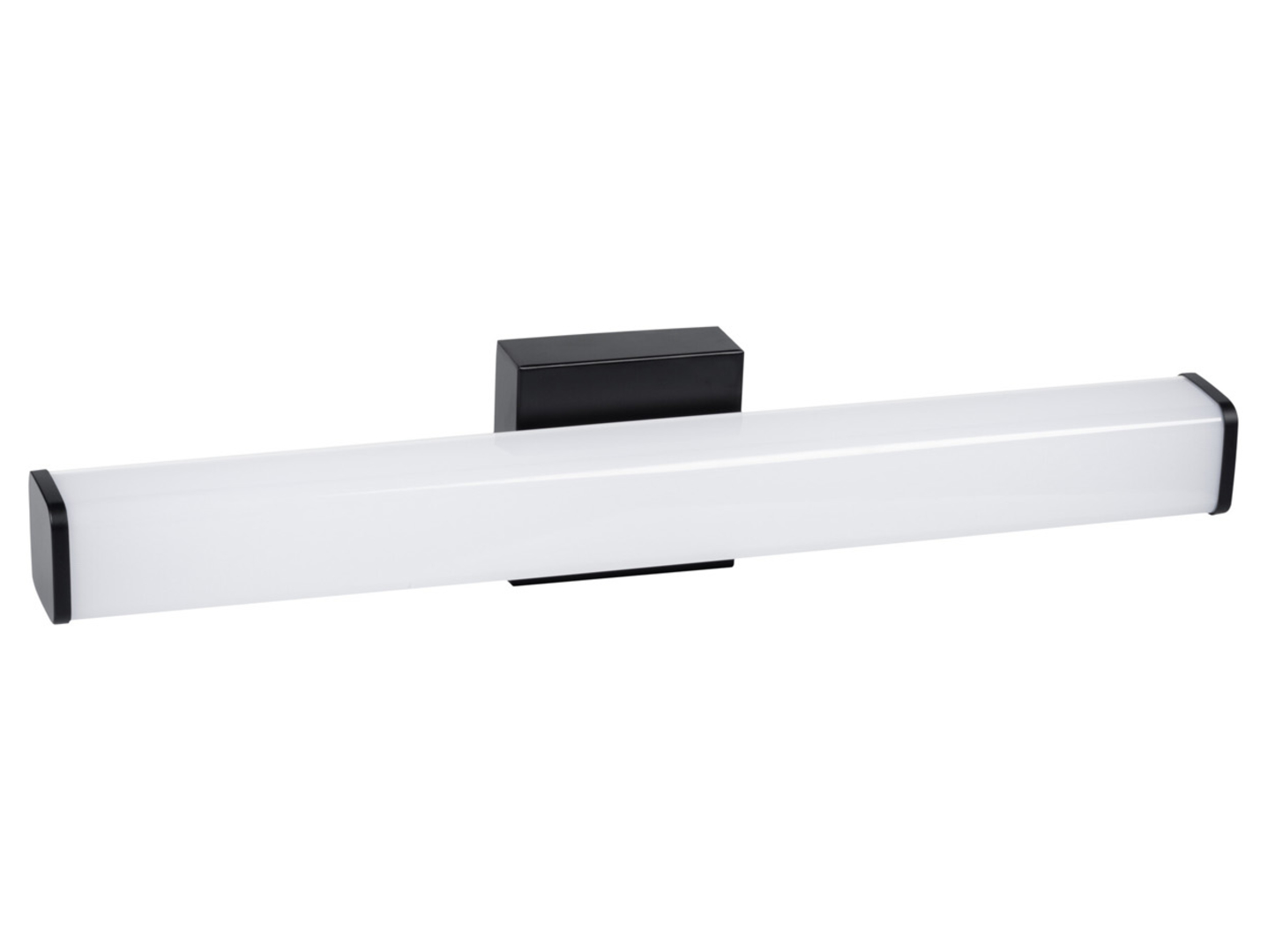 Kinkiet łazienkowy KB WallLED 60 cm biało-czarny