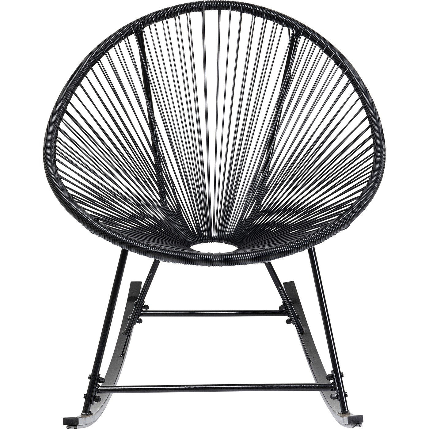 Kare Design Schommelstoel Acapulco zwart