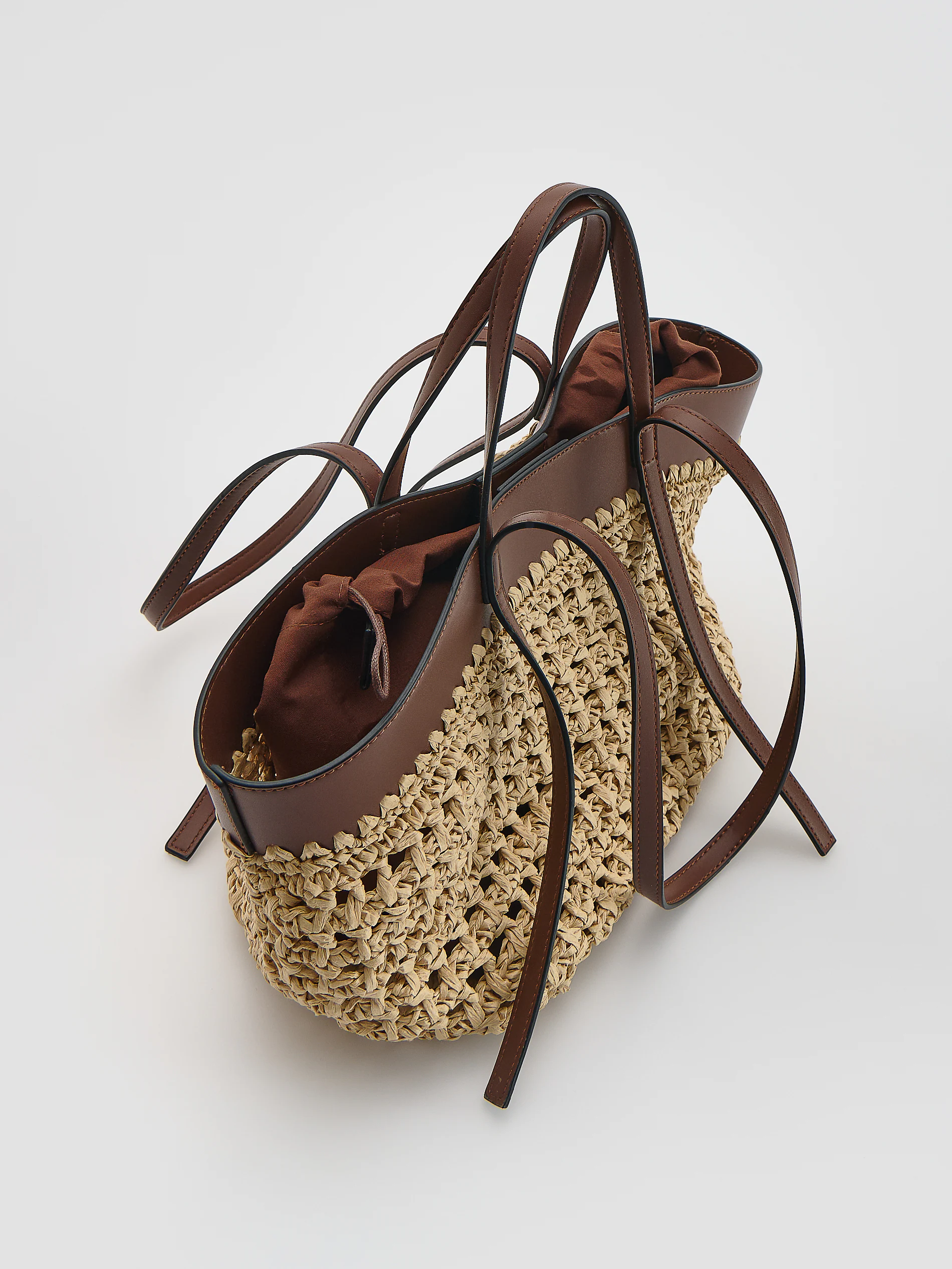 Pleciona torebka handmade