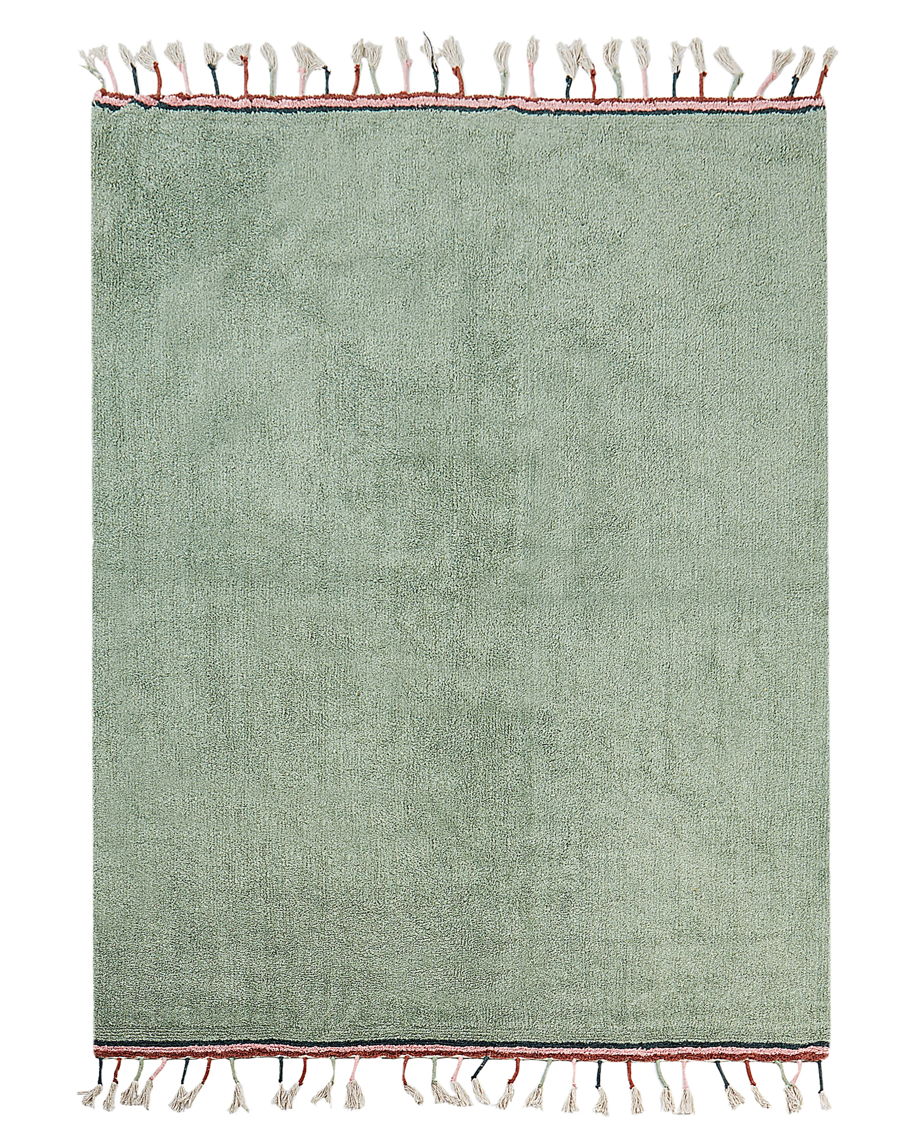 Kids Rug CAPARLI Light Green 140 x 200 cm Cotton