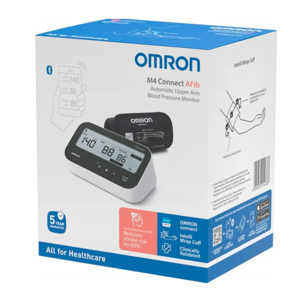 Omron M4 Connect Afib blood pressure monitor