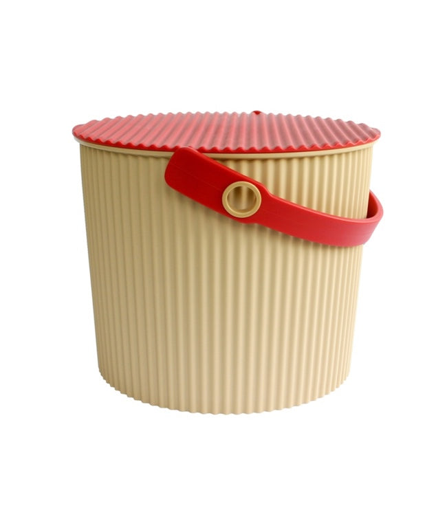 Hachiman Omnioutil Opbergemmer - S - Beige/Rood