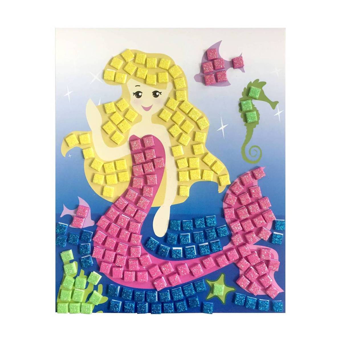 Mermaid Foam Mosaic Art Kit
