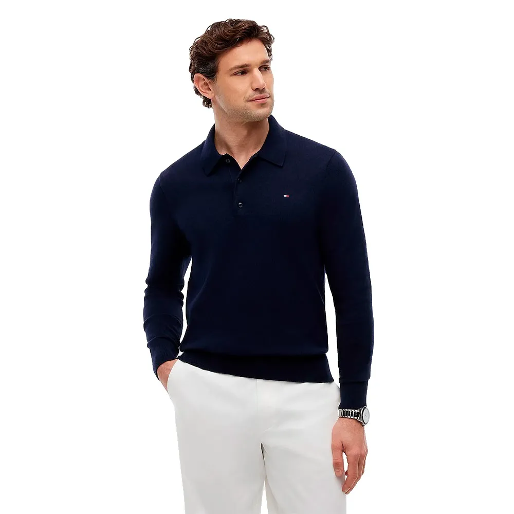 Tommy Hilfiger MW0MW36519 Cashmere long sleeve polo